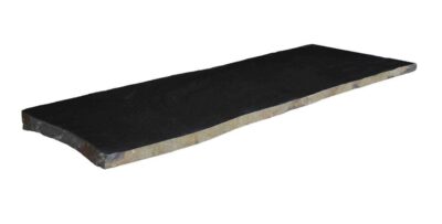 Basalt Slab, 72" x ~24" x 2" Thick, Polished Top
