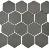 3" Basalt Hex Mosaic
