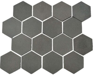 3" Basalt Hex Mosaic