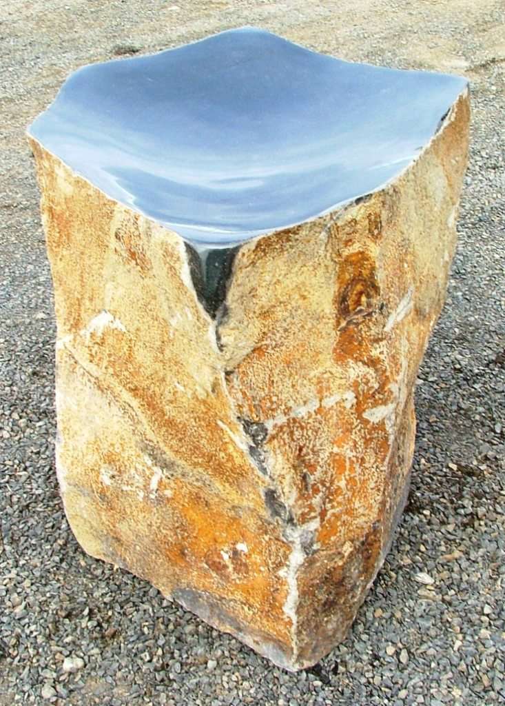 Polished Basalt Bowl 5 Polished Basalt Bowl
