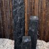 Chiseled Basalt Fountain, 8" Base