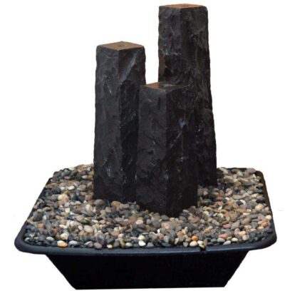 8" Chiseled Basalt Fountain Kits