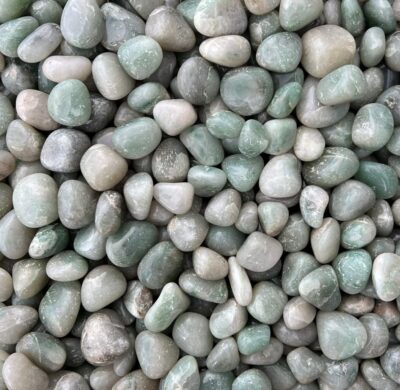 Agate Pebbles 7 Green Aventurine Agate Pebbles