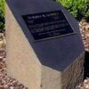 Angle Cut Basalt Marker 2 Angle Cut Basalt Marker
