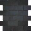 Subway 2x4" Basalt Mosaic Tile