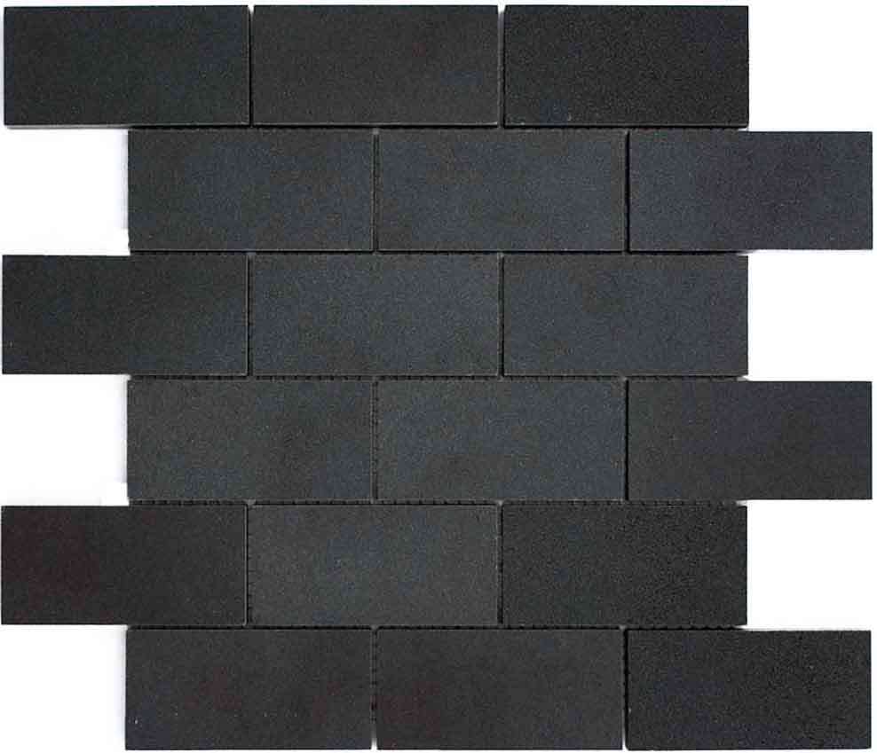 Subway 2x4" Basalt Mosaic Tile 1 Subway 2x4" Basalt Mosaic Tile
