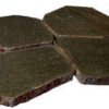 Basalt Hex Pavers , 12-18" Diameter, Flamed Finish, Price per Square Foot 5 flamed basalt pavers