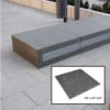 flamed basalt tile 24 24