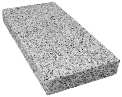 Granite Pavers, Salt & Pepper, 8" x 16" x 2" Thick, Flamed Finish