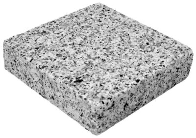 Granite Pavers, Salt & Pepper, 8" x 8" x 2" Thick, Flamed Finish