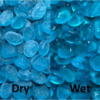 glass pebble blue 2
