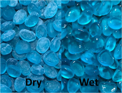 Glass Pebble Blue