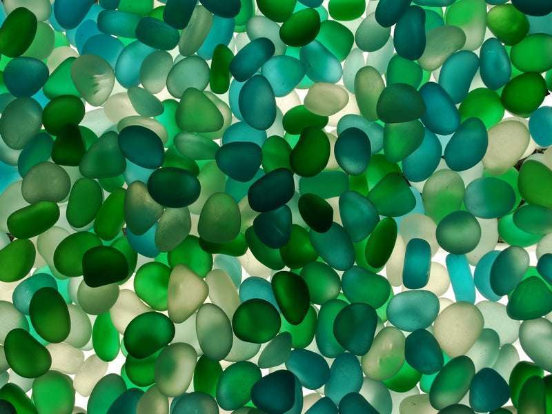 Glass Pebble Ocean Mix 2 Sea Glass Pebble Ocean Mix