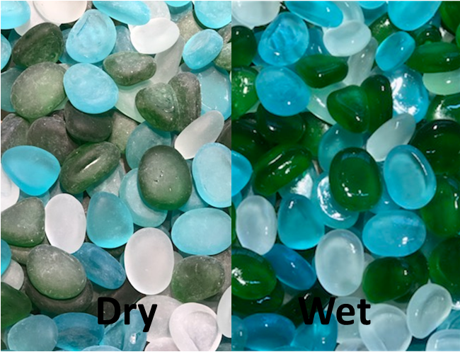 Glass Pebble Ocean Mix 1 Glass Pebble Ocean Mix