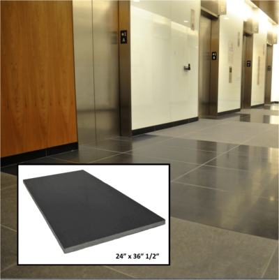 Basalt Tile, Honed, 24" x 36" x 1/2" thick, Price per Square Foot