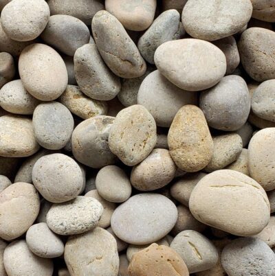 ****SAMPLES**** Mexican Beach Pebbles - Buff