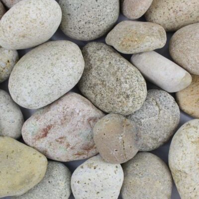 Mexican Beach Pebble, Buff, 2-3"