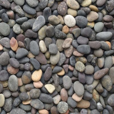 Mexican Beach Pebble, Mixed, 3/8 - 5/8"