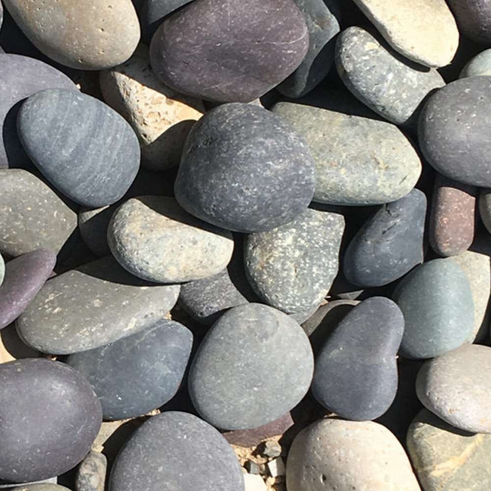 Mexican Beach Pebble - Mixed 2-3" 1 Mexican Beach Pebble - Mixed 2-3"