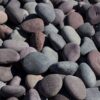 Red Mexican Beach pebbles size 1" - 2"