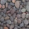 Red Mexican beach pebbles
