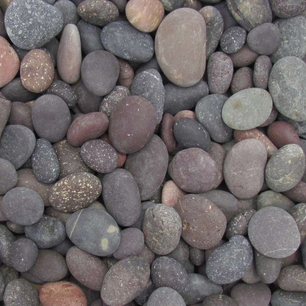 Red Mexican Beach Pebble - ½-1" 1 Red Mexican beach pebbles