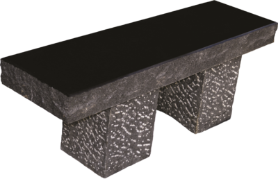 Bench, Midnight Black Granite, Classic