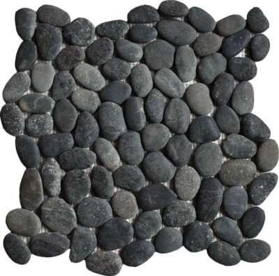 Natural Black Pebble Tile
