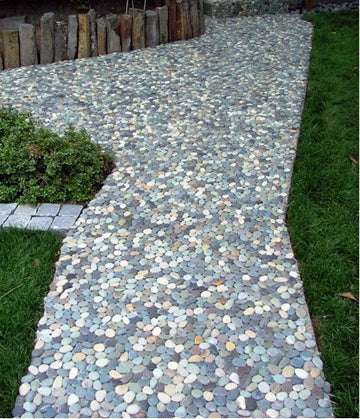 Natural Earth Pebble Tile 2 Natural Earth Pebble Tile