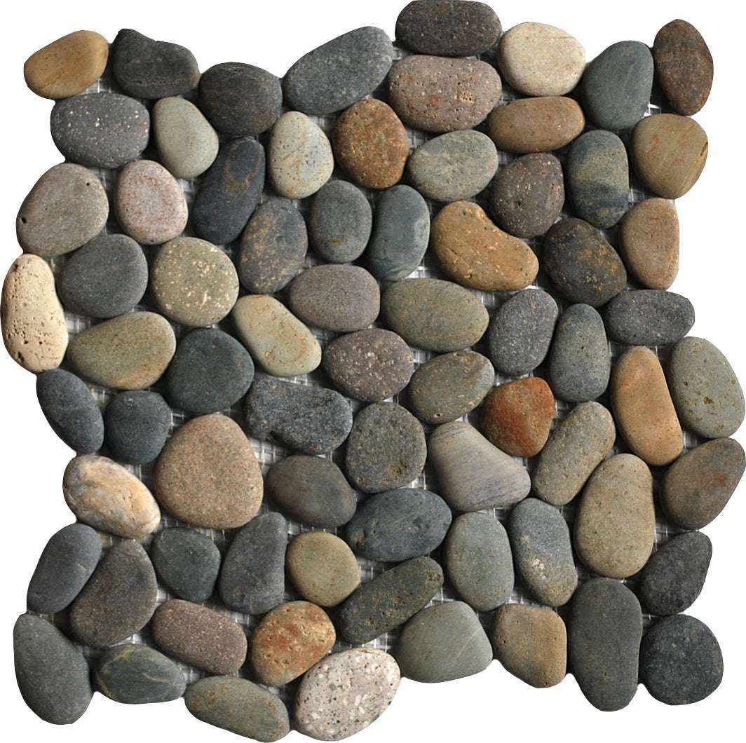 Natural Earth Pebble Tile 1 Natural Earth Pebble Tile