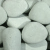 Green Beach Pebble, 3-5" 2 natural green beach pebbles extra large 3 5 inch
