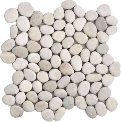 Natural Ivory Pebble Tile