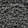 natural pebble small black river rock small photo