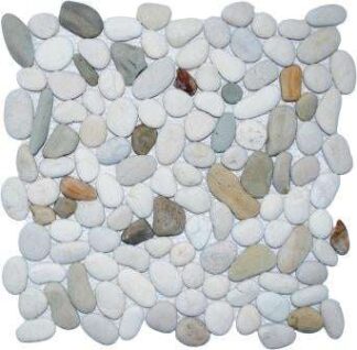 Natural Java Blend Pebble Tile
