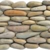 Standing Java Pebble Tile, 6"x12"