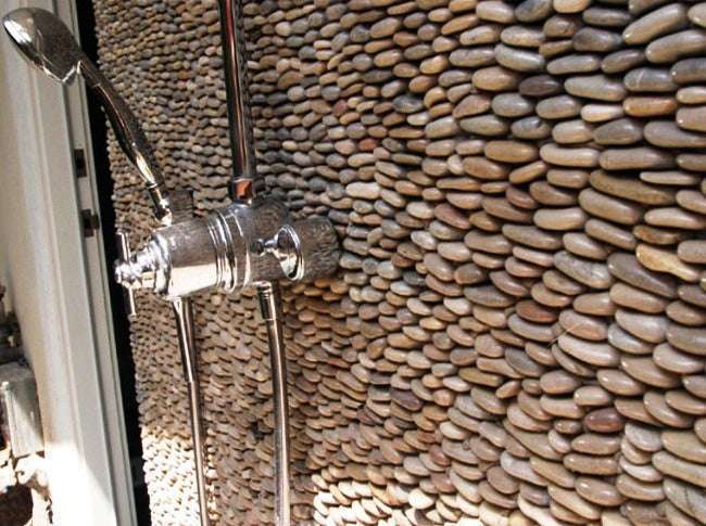 Standing Java Pebble Tile, 6"x 12" 4 Standing Java Pebble Tile, 6"x12"