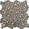 Porcelain Antique Bronze Pebble Tile 3 Porcelain Antique Bronze Pebble Tile