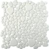Porcelain Arctic White Pebble Tile 4 Porcelain Arctic White Pebble Tile