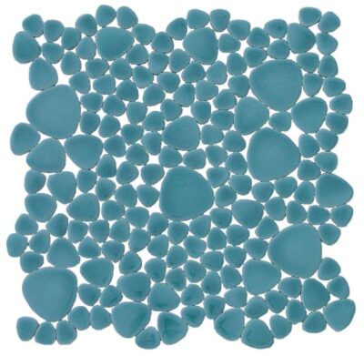 Porcelain Sea Mist Pebble Tile