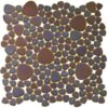 Porcelain Sunset Pebble Tile 4 Porcelain Sunset Pebble Tile