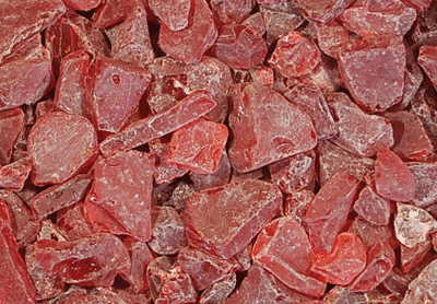 Beach Glass - Ruby 1 Beach Glass - Ruby