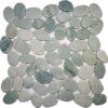 Sliced Green Pebble Tile