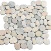 Sliced Mixed Pebble Tile