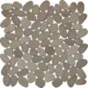 sliced pebble tile tan