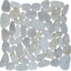 Sliced White Pebble Tile