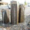 Custom Basalt Fountain - Triple Slot Fountain Set