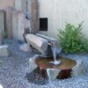 Basalt Stone Channel Fountain 3 fountain to dish rock e1703180944179