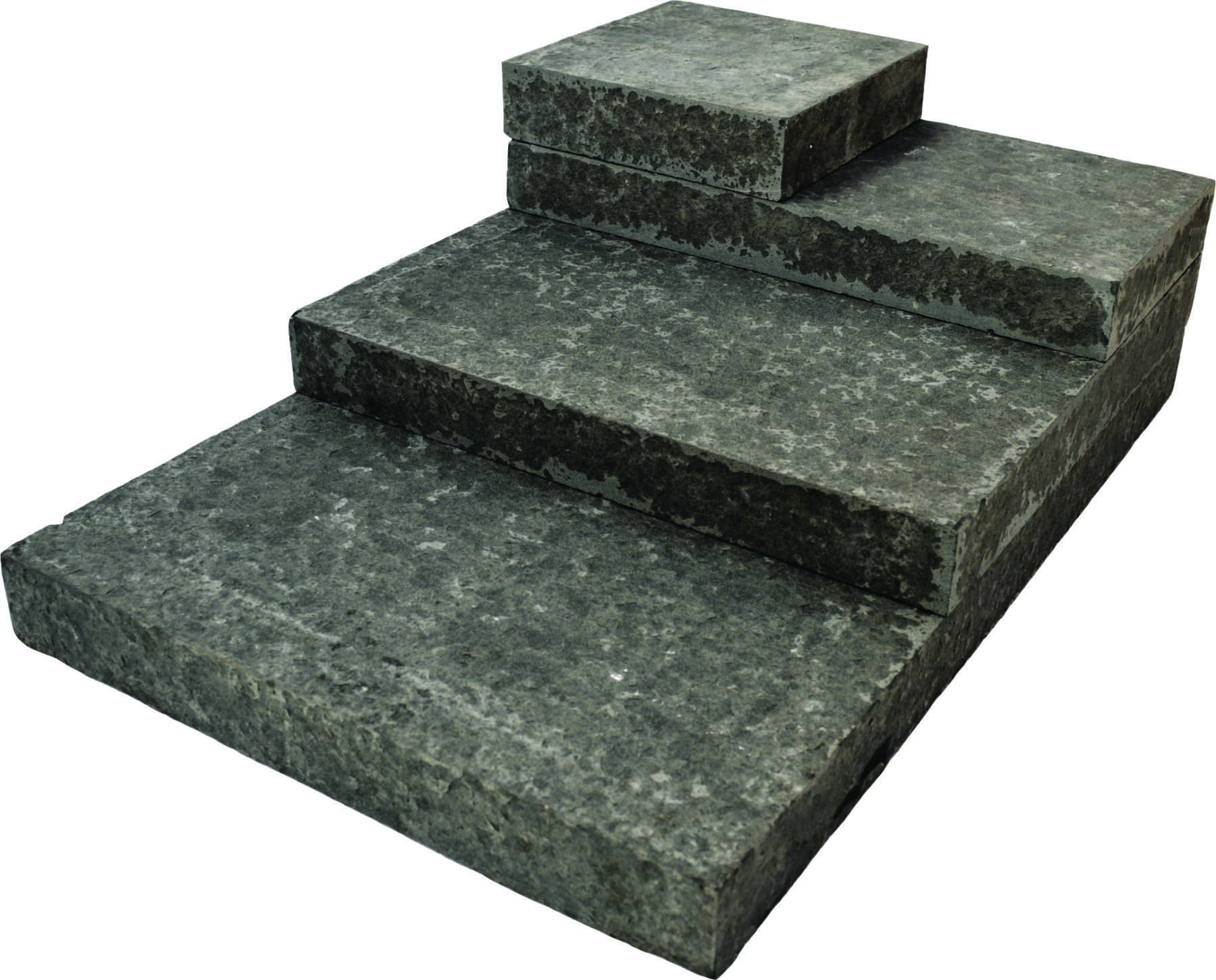 2 inch basalt paver flamed cluster