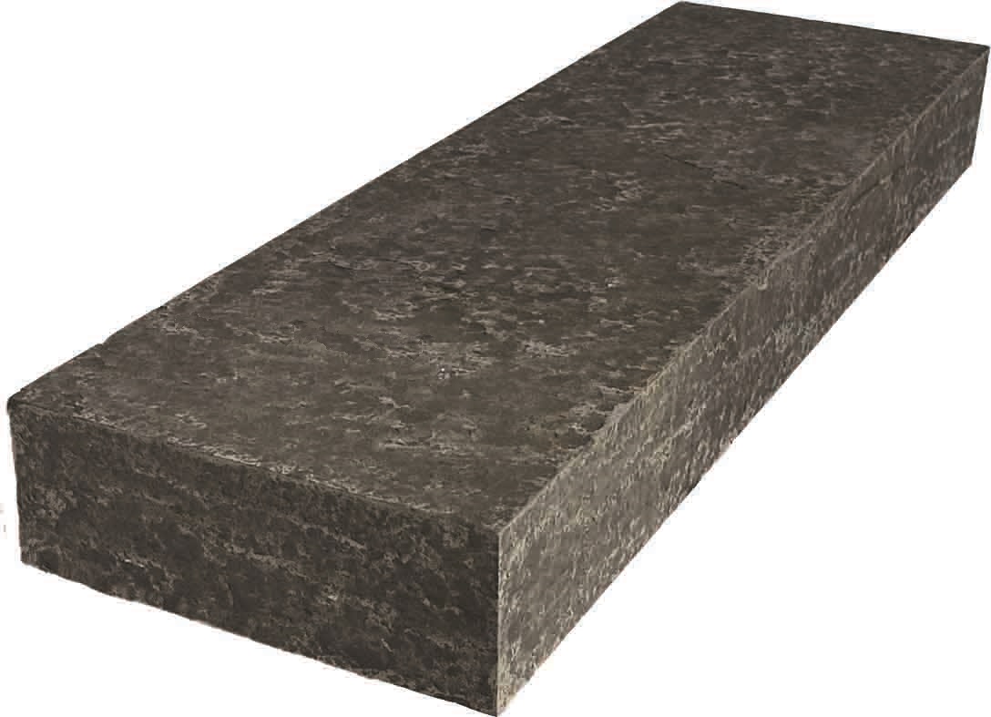 Basalt Steps & Risers- 48" x 16" x 6" - Flamed Finish 1 Basalt Steps & Risers- 48" x 16" x 6" - Flamed Finish