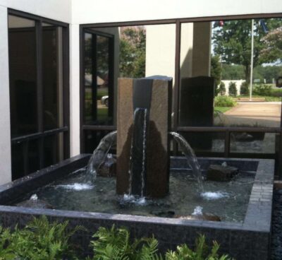 Basalt Triple Slot Fountain